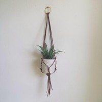 West Oak macrame planter