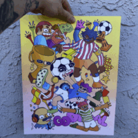 Mr. Scooot Illustration