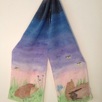illustratedhedgehogscarf